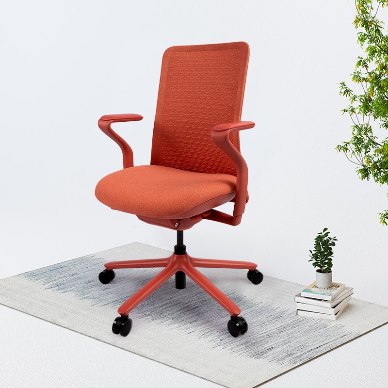 Product photograph of Flexispot Bs13 Ergonomic Office Chair Home Chair With Arms And Back Support For Study Works Knitted Mesh Breathable Fabric In Black from FlexiSpot UK