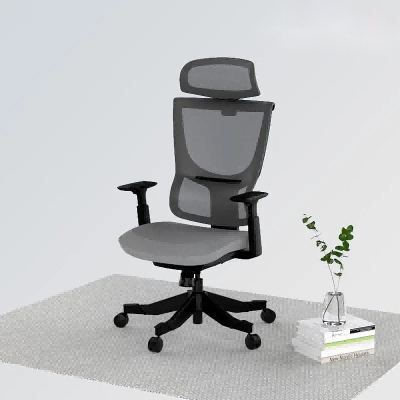 Product photograph of Flexispot Bs8 Mesh Ergonomic Adjustable High Back Office Chair Comfortable Computer Chair With Arms And Back Support For Study Office Works Black Delivered Flat Packed from FlexiSpot UK