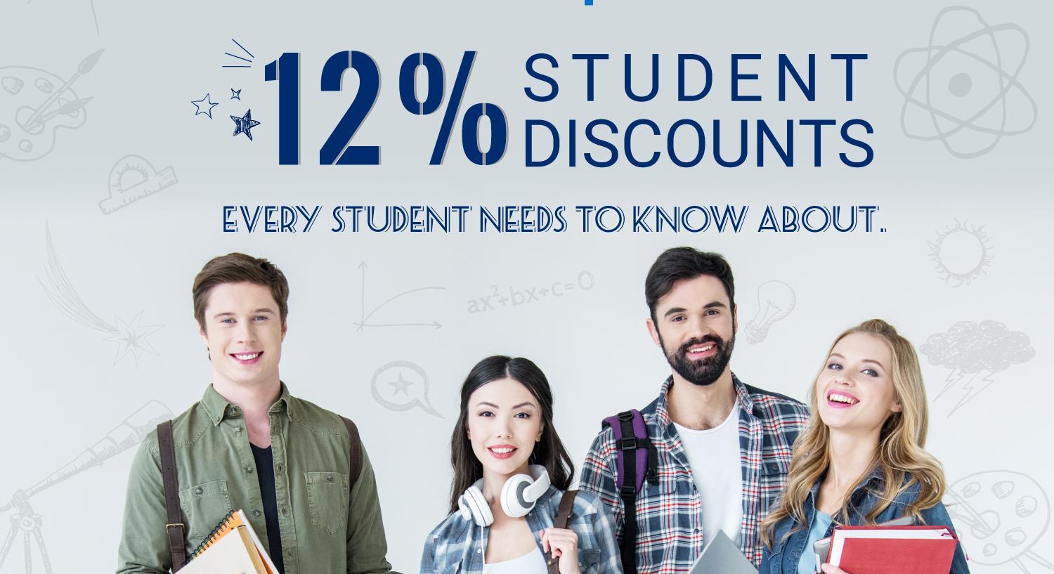 12 student discounts you need to know about